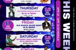 4.15 -19. 26 this week the r&b lounge